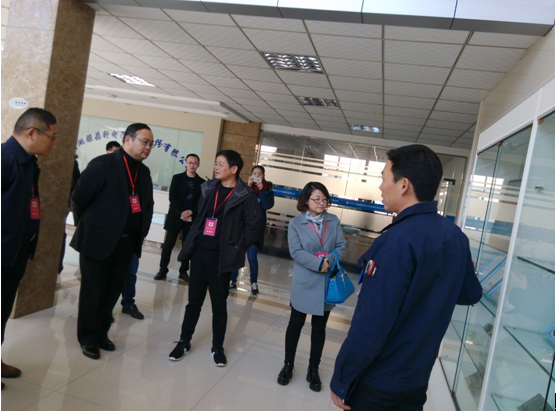 南陵籍的市人大代表們蒞臨我司視察調研